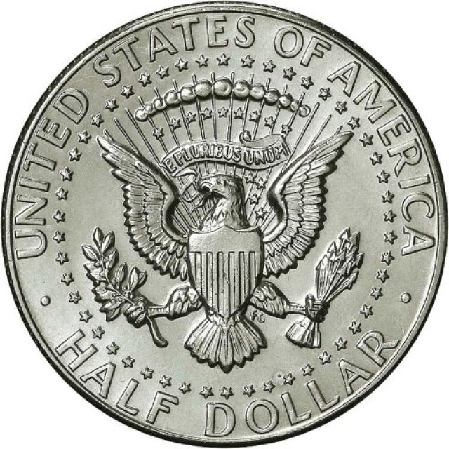 Монета Кеннеді Півдолара, ½ долара 1987, США, США
