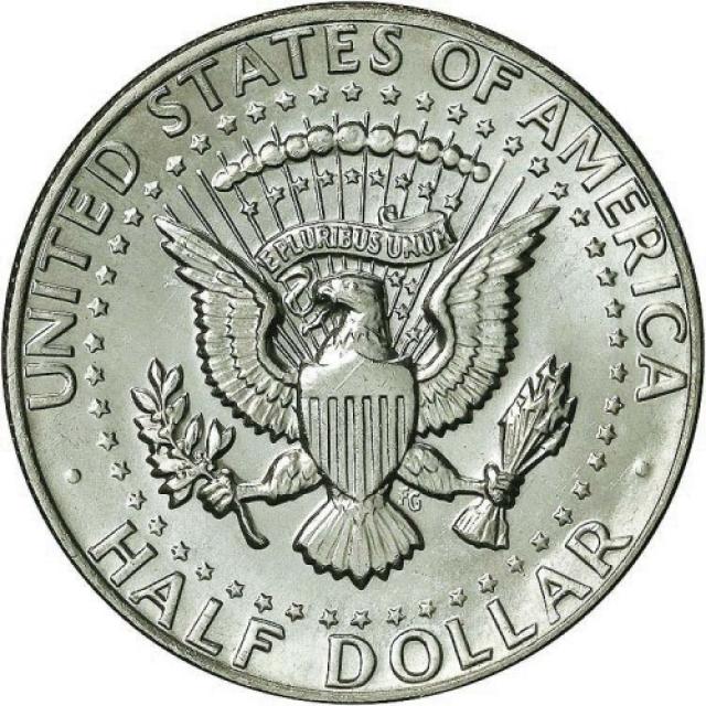 Монета Кеннеді Півдолара, ½ долара 1981, США, США