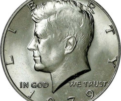 Монета Кеннеді Півдолара, ½ долара 1979, США, США