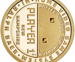 Монета Ральф Бер, батько відеоігор, 1 долар 2021, США, Американські інновації