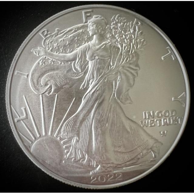 Монета Американський срібний орел, 1 долар 2022, США, США