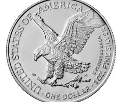 Монета Американський срібний орел, 1 долар 2021, США, США