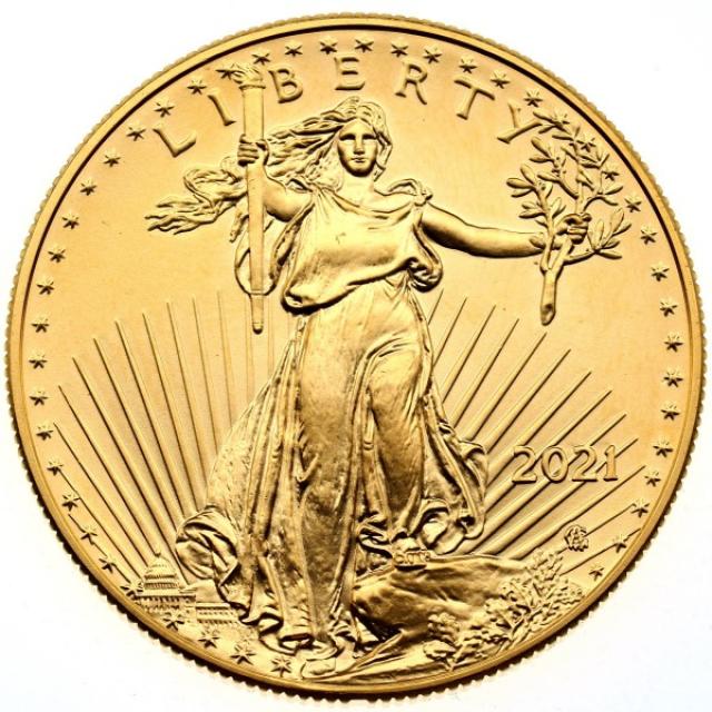 Монета Американський золотий орел, 50 доларів 2021, США, США