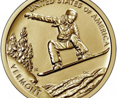 Монета Катання на сноуборді, 1 долар 2022, США, Американські інновації