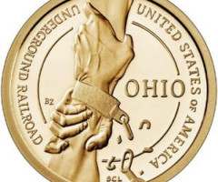Монета Підземна залізниця, 1 долар 2023, США, Американські інновації