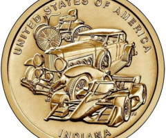 Монета Виробництво автомобілів, 1 долар 2023, США, Американські інновації