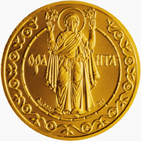 Монета Оранта, 500 гривень 1997, Україна, Духовні скарби України