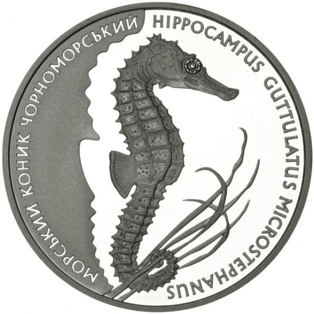 Монета Морський коник, 10 гривень 2003, Україна, Флора і фауна