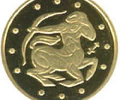 Монета Стрілець, 2 гривні 2007, Україна, Знаки зодіаку