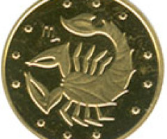 Монета Скорпіон, 2 гривні 2007, Україна, Знаки зодіаку