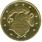 Монета Діва, 2 гривні 2008, Україна, Знаки зодіаку