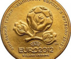 Монета ЄВРО 2012, 1 гривня 2012, Україна, Пам’ятні монети