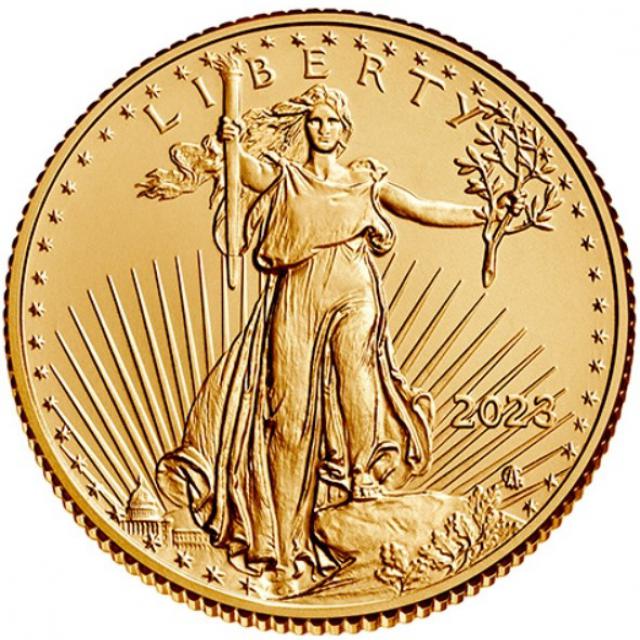 Монета Американський золотий орел, 5 доларів 2023, США, США
