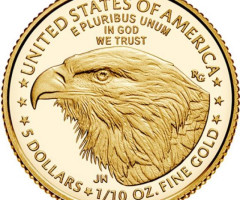 Монета Американський золотий орел, 5 доларів 2023, США, США