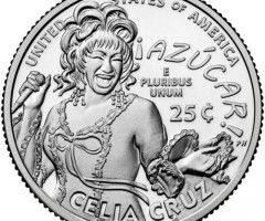 Монета Селія Круз, ¼ долара 2024, США, Американські жінки
