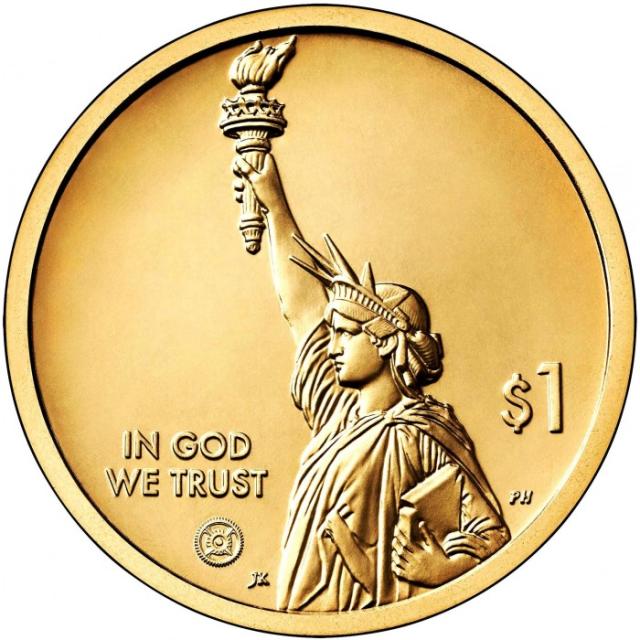 Монета Сталевий плуг, 1 долар 2024, США, Американські інновації
