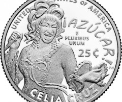 Монета Селія Круз, ¼ долара 2024, США, Американські жінки
