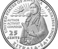 Монета Житкала-ша, ¼ долара 2024, США, Американські жінки