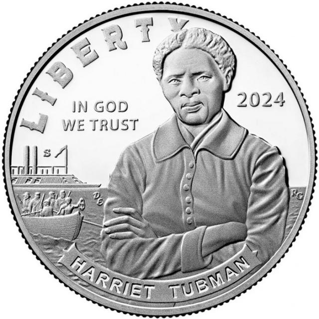Монета Гаррієт Табмен, ½ долара 2024, США, США