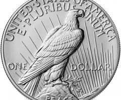 Монета Peace Dollar, 1 долар 2024, США, США