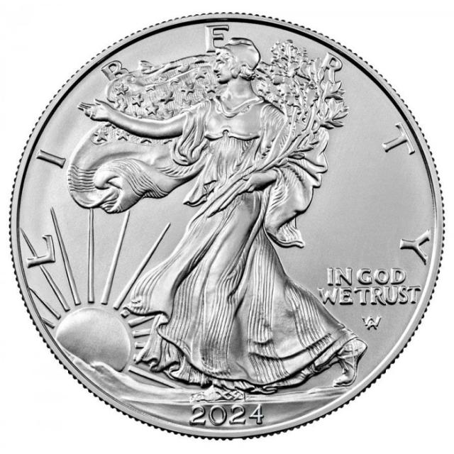 Монета Американський срібний орел, 1 долар 2024, США, США