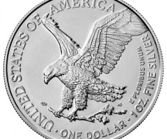 Монета Американський срібний орел, 1 долар 2024, США, США