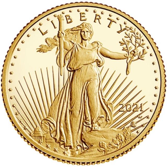 Монета Американський золотий орел, 5 доларів 2021, США, США
