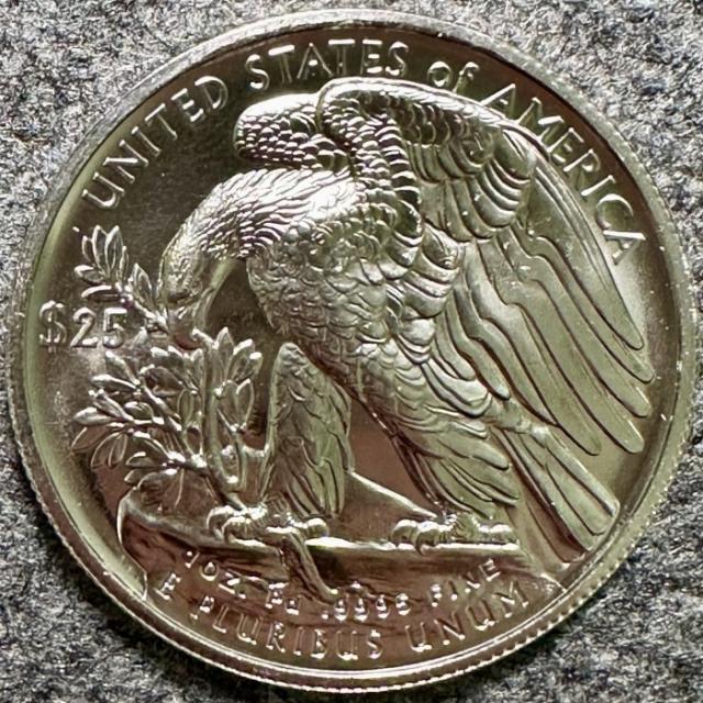 Монета Американський паладієвий орел, 25 доларів 2021, США, США