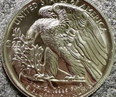 Монета Американський паладієвий орел, 25 доларів 2021, США, США