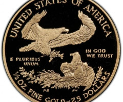 Монета Американський золотий орел, 25 доларів 2020, США, США