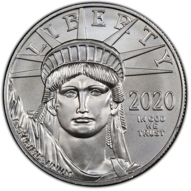 Монета Американський Платиновий орел, 100 доларів 2020, США, США