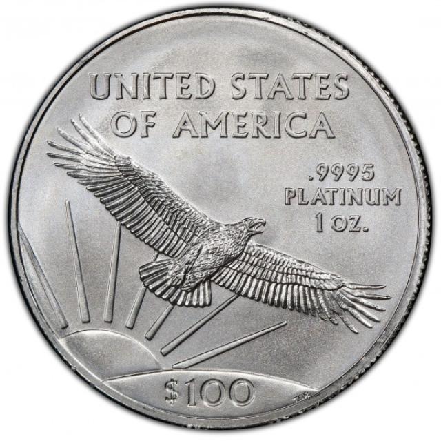 Монета Американський Платиновий орел, 100 доларів 2020, США, США