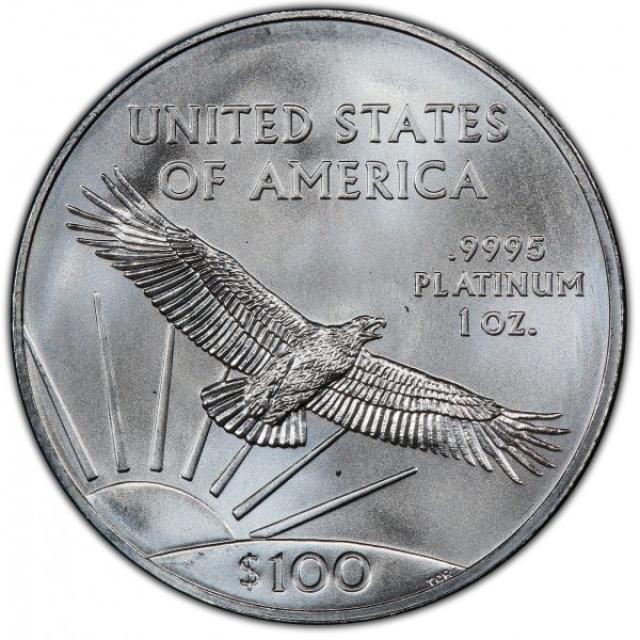 Монета Американський Платиновий орел, 100 доларів 2019, США, США