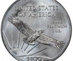Монета Американський Платиновий орел, 100 доларів 2019, США, США