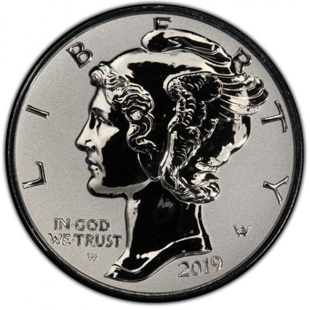 Монета Американський паладієвий орел, 25 доларів 2019, США, США