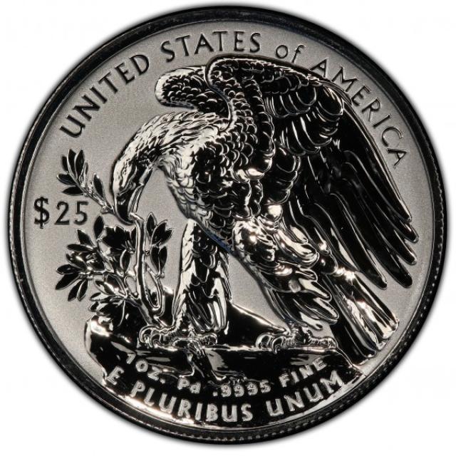 Монета Американський паладієвий орел, 25 доларів 2019, США, США
