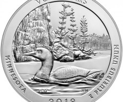 Монета Національний парк Вояджерс, ¼ долара 2018, США, Прекрасна Америка Квотери