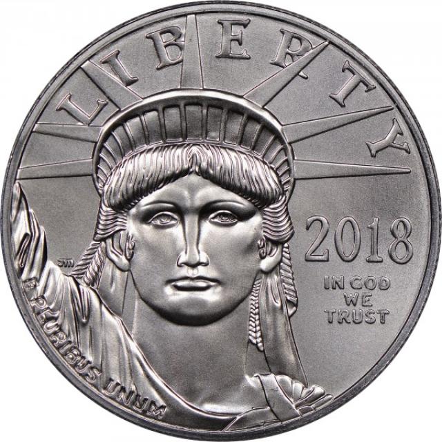 Монета Американський Платиновий орел, 100 доларів 2018, США, США