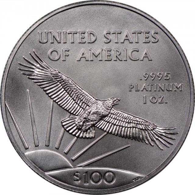 Монета Американський Платиновий орел, 100 доларів 2018, США, США