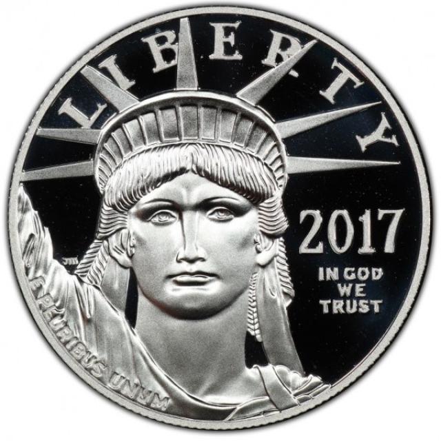 Монета Американський Платиновий орел, 100 доларів 2017, США, США