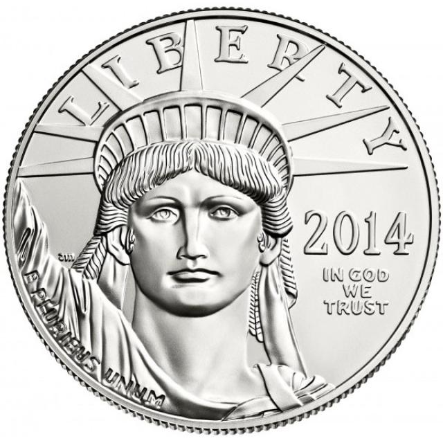Монета Американський Платиновий орел, 100 доларів 2014, США, США