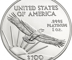 Монета Американський Платиновий орел, 100 доларів 2014, США, США
