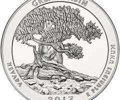 Монета Національний парк Грейт-Бейсін, ¼ долара 2013, США, Прекрасна Америка Квотери