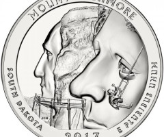 Монета Національний меморіал Маунт-Рашмор, ¼ долара 2013, США, Прекрасна Америка Квотери