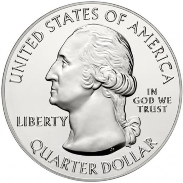 Монета Рекреаційна зона Чікасо, ¼ долара 2011, США, Прекрасна Америка Квотери