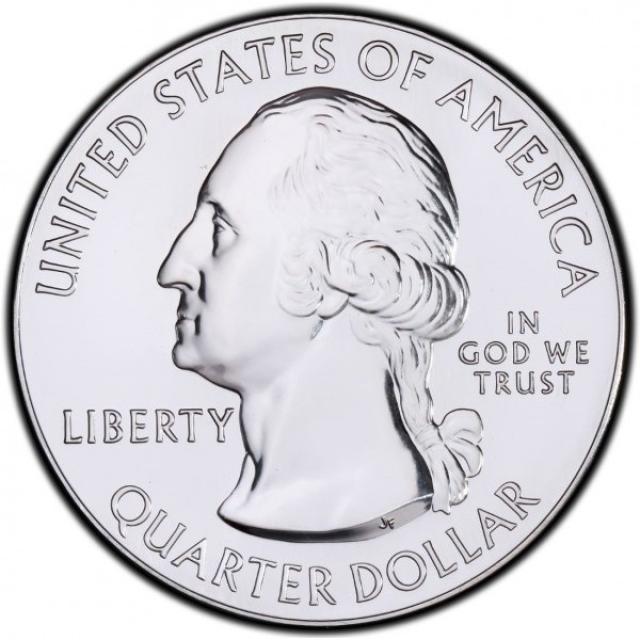 Монета Національний парк Хот-Спрінгс, ¼ долара 2010, США, Прекрасна Америка Квотери