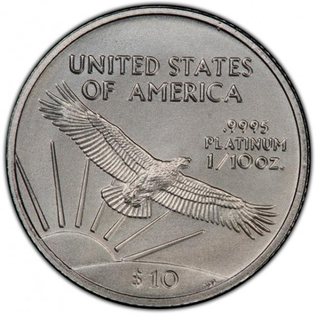 Монета Американський Платиновий орел, 10 доларів 2008, США, США