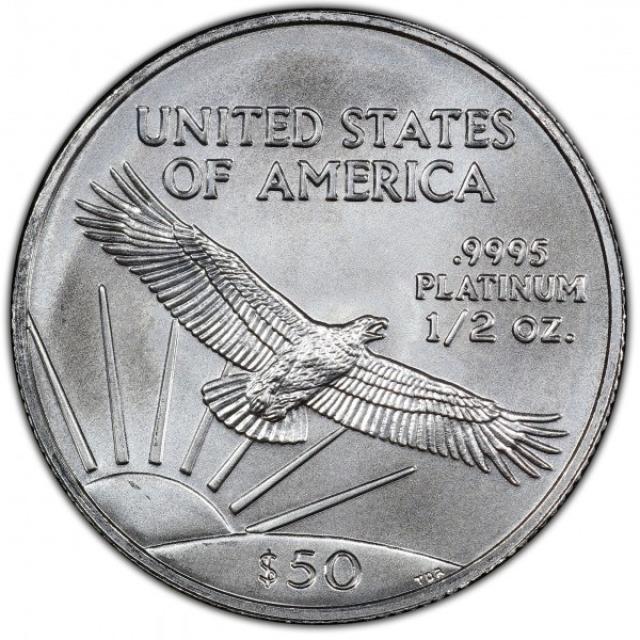 Монета Американський Платиновий орел, 50 доларів 2008, США, США