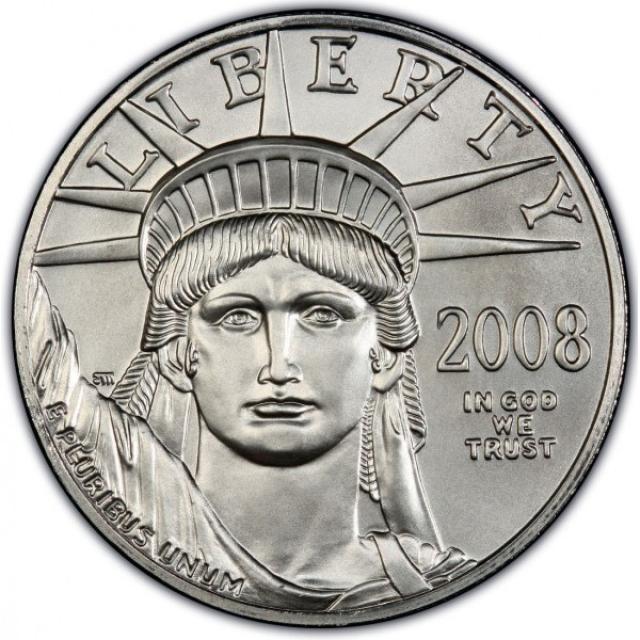 Монета Американський Платиновий орел, 100 доларів 2008, США, США