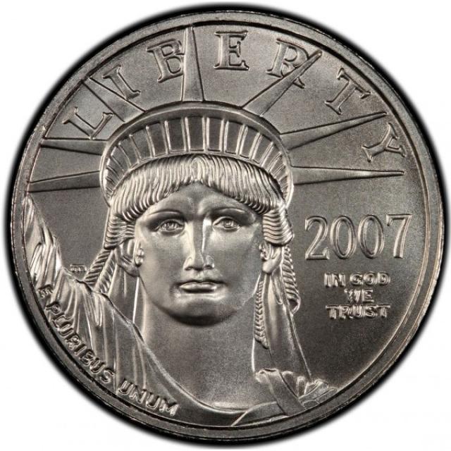 Монета Американський Платиновий орел, 25 доларів 2007, США, США
